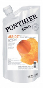 Chilled fruit coulis 1kg Bergeron Apricot ponthier