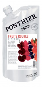 Chilled fruit coulis 1kg Red Fruits ponthier