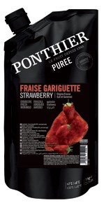 Chilled fruit purees 1kgGariguette Strawberry ponthier