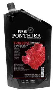 Chilled fruit purees 2,5kg Willamette Raspberry ponthier