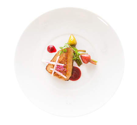 Ponthier - Escalope de foie gras chaud et betteraves