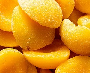 IQF Frozen fruit Apricots (Halves) ponthier