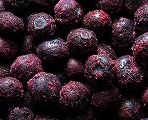 IQF Frozen fruit Cultivated Blueberries ponthier