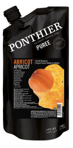 Chilled fruit purees 1kgBergeron Apricot ponthier