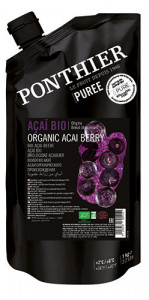Chilled fruit purees 1kgOrganic Acai Berry ponthier