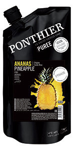 Chilled fruit purees 1kgPineapple ponthier