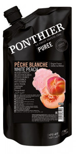 Chilled fruit purees 1kgWhite Peach ponthier