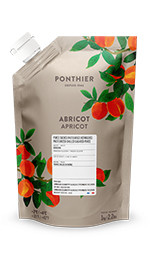 Purées de fruit réfrigérées 1kgAbricot Bergeron ponthier