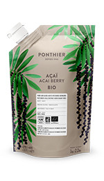 Purées de fruit réfrigérées 1kgAçaï Bio ponthier