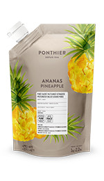 Purées de fruit réfrigérées 1kgAnanas ponthier