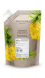 Purées de fruit réfrigérées 1kgAnanas Victoria 100% ponthier