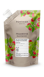 Purées de fruit réfrigérées 1kgFramboise Willamette, Mecker ponthier