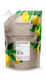 Purées de fruit réfrigérées 1kgFruit de la Passion Flavicarpa ponthier