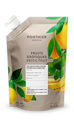 Purées de fruit réfrigérées 1kgFruits Exotiques ponthier