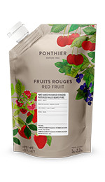 Purées de fruit réfrigérées 1kgFruits Rouges ponthier