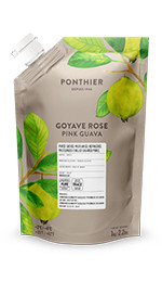Purées de fruit réfrigérées 1kgGoyave rose ponthier