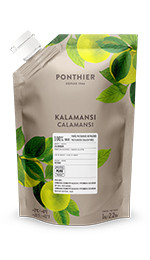 Purées de fruit réfrigérées 1kgKalamansi Calamondin 100% ponthier