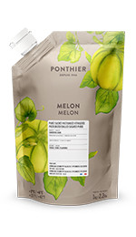 Purées de fruit réfrigérées 1kgMelon ponthier