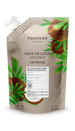 Purées de fruit réfrigérées 1kgNoix de Coco (Intense) ponthier