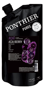 Chilled fruit purees 1kgAcai Berry ponthier