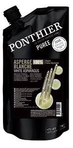 Chilled fruit purees 1kg White Asparagus 100% ponthier