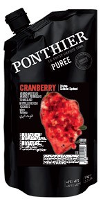 Chilled fruit purees 1kgCranberry ponthier