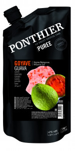 Chilled fruit purees 1kgPink Guava ponthier