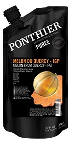 Gekühlte Fruchtpürees 1kgMelone aus Quercy (g.g.A) ponthier