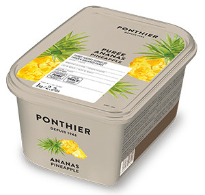 Purées de fruit surgelées 1kg Ananas ponthier