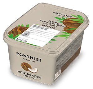 Purées de fruit surgelées 1kg Noix de Coco (Intense) ponthier