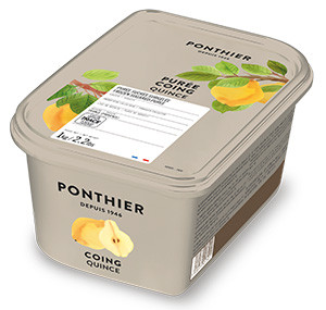 Purées de fruit surgelées 1kg Coing Sauvage ponthier