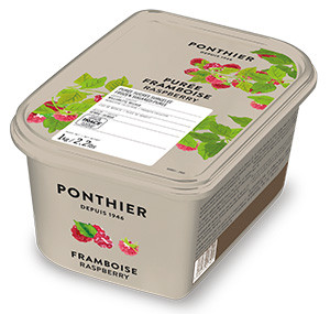 Purées de fruit surgelées 1kg Framboise Willamette, Mecker ponthier