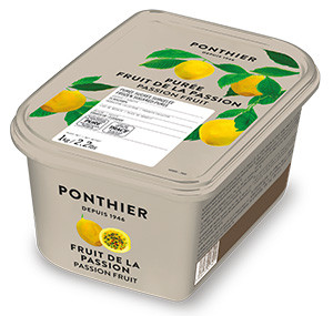 Purées de fruit surgelées 1kg Fruit de la Passion Flavicarpa ponthier