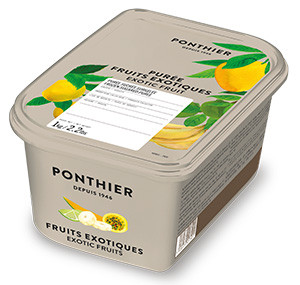 Purées de fruit surgelées 1kg Fruits Exotiques ponthier
