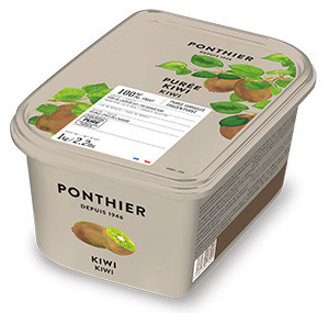 Purées de fruit surgelées 1kg Kiwi de l'Adour (IGP) 100% ponthier