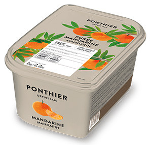 Purées de fruit surgelées 1kg Mandarine 100% ponthier