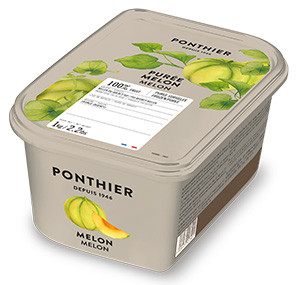 Purées de fruit surgelées 1kg Melon du Quercy (IGP) 100% ponthier
