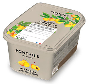 Purées de fruit surgelées 1kg Mirabelle de Lorraine (IGP) ponthier