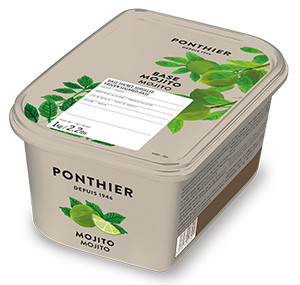Purées de fruit surgelées 1kg Mojito (Base) ponthier