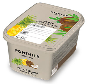 Purées de fruit surgelées 1kg Piña Colada ponthier