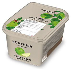 Purées de fruit surgelées 1kg Pomme Verte Granny Smith ponthier