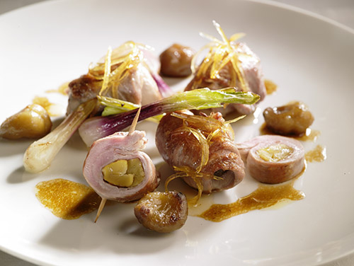 Ponthier - Paupiettes de filet mignon de porc aux marrons