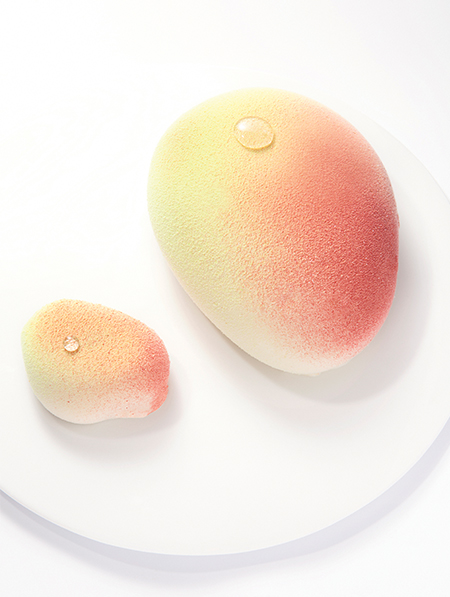 Ponthier - Entremets glacé à la bergamote et à la mandarine, basilic
