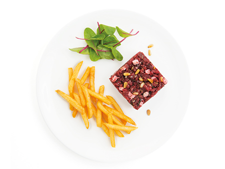 Ponthier - Beef and beetroot tartar