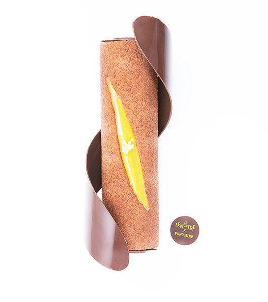 Ponthier - Bûche Citron Chocolat