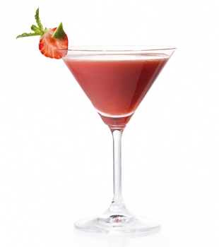 recette Ponthier Strawberry Daïquiri Erdbeere  Camarosa Zitrone 100% 
