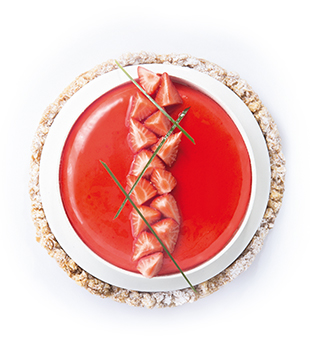 recette Ponthier Süßspeise mit Erdbeeren Gariguette Erdbeere Gariguette  