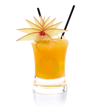 recette Ponthier Ipanema Sunrise Lime 100% Passion fruit 