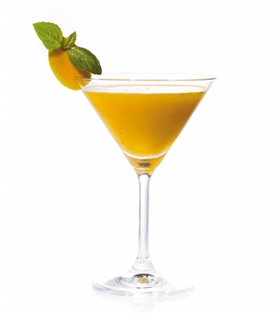 recette Ponthier Mango Basil Smash Mango Passionsfrucht 