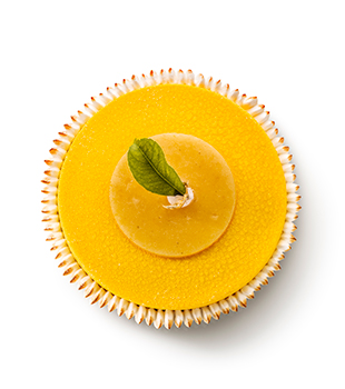 recette Ponthier Entremets yuzu meringué Yuzu (Broyé)  